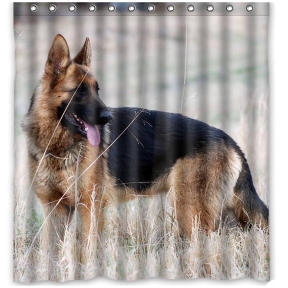 German Shepard Shower Curtain
